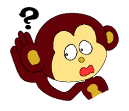 Monkey of Nana-chan sticker #4065317