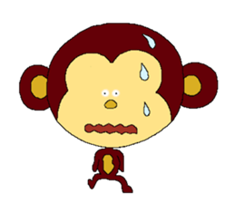 Monkey of Nana-chan sticker #4065319
