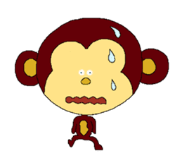Monkey of Nana-chan sticker #4065319