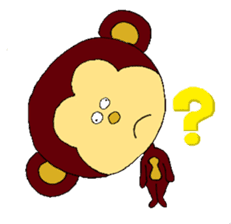 Monkey of Nana-chan sticker #4065320