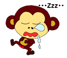 Monkey of Nana-chan sticker #4065324