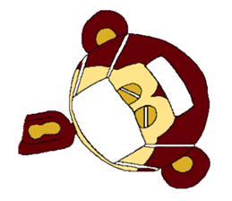 Monkey of Nana-chan sticker #4065329