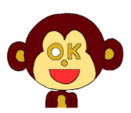 Monkey of Nana-chan sticker #4065334