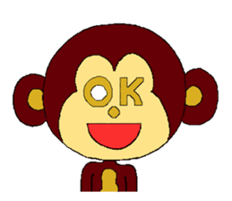 Monkey of Nana-chan sticker #4065334