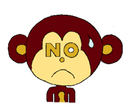 Monkey of Nana-chan sticker #4065335