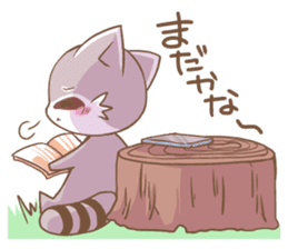 LOVE!Raccoons&Rabbit 2 sticker #4065640