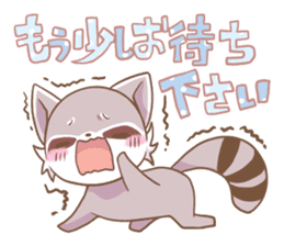 LOVE!Raccoons&Rabbit 2 sticker #4065643