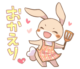 LOVE!Raccoons&Rabbit 2 sticker #4065653