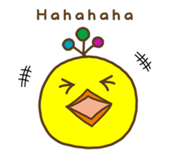 something chick PIYONA (English) sticker #4066582