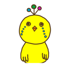 something chick PIYONA (English) sticker #4066591