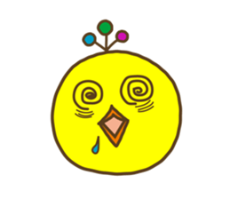 something chick PIYONA (English) sticker #4066604