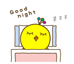 something chick PIYONA (English) sticker #4066613