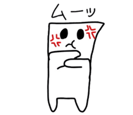 Smooth tissue sticker #4067076