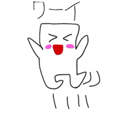 Smooth tissue sticker #4067078