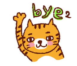 3 gatos sticker #4067303