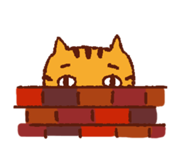 3 gatos sticker #4067323