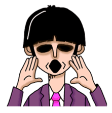 Man of the solitary island sticker #4067499