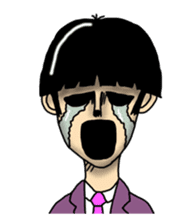 Man of the solitary island sticker #4067502