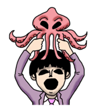 Man of the solitary island sticker #4067504