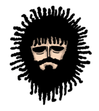 Man of the solitary island sticker #4067506