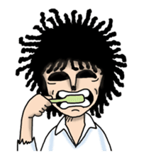 Man of the solitary island sticker #4067511