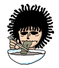 Man of the solitary island sticker #4067515