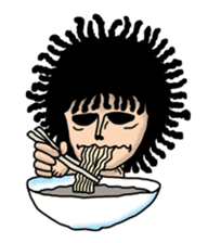 Man of the solitary island sticker #4067515