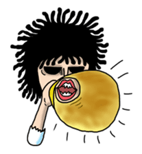 Man of the solitary island sticker #4067519