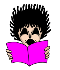 Man of the solitary island sticker #4067522