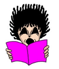 Man of the solitary island sticker #4067522