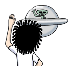 Man of the solitary island sticker #4067524