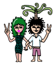 Man of the solitary island sticker #4067533