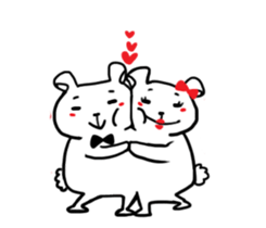 MOVIE LOVE BEAR sticker #4067940