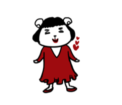 MOVIE LOVE BEAR sticker #4067954