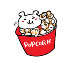 MOVIE LOVE BEAR sticker #4067969