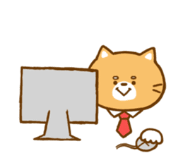 Do your best! "Shibakun" sticker #4068192