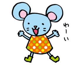 Masao of the Mouse sticker #4068378