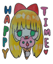 natsumi happy Sticker sticker #4068447