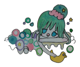 natsumi happy Sticker sticker #4068452