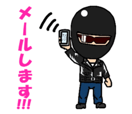 Bikers Love By Yama Sticker