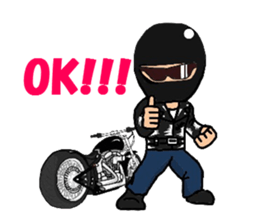 bikers Love sticker #4069161