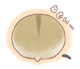 Lovely tiny hamsters and humorous hammy sticker #4069718