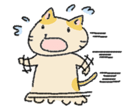 chiho's cat sticker #4069753