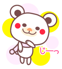 Happy New Year -Chocolate bear- sticker #4070040