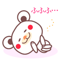 Happy New Year -Chocolate bear- sticker #4070049