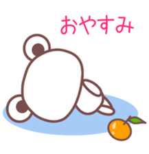 Happy New Year -Chocolate bear- sticker #4070053