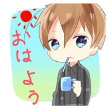 Comfortable couple sticker sticker #4070871