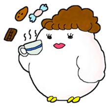 pretty small birds sticker #4071221