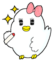 pretty small birds sticker #4071223