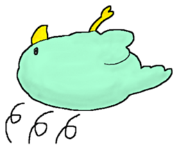 pretty small birds sticker #4071224